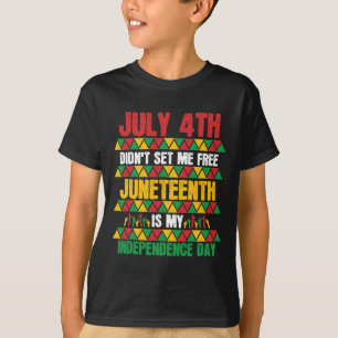 Camiseta 4 de julio no me liberaron 12 de junio mi independ