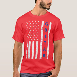 Camiseta 4 de julio Orgullosa Bandera Americana País Música