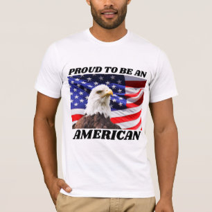CAMISETA 4 DE JULIO ORGULLOSOS CAMISAS PATRIOTAS ESTADOUNID