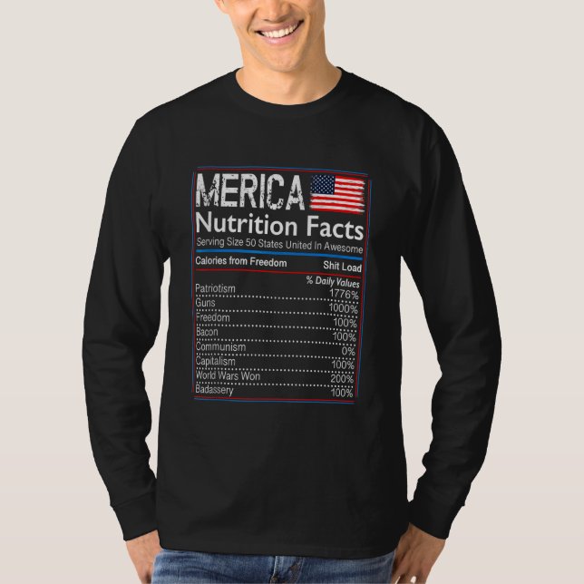 Camiseta 4 De Julio Orgullosos Hechos Estadounidenses De Nu (Anverso)