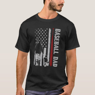 Camiseta 4 de julio Papá Noel Béisbol Papá Noel Bandera Ame