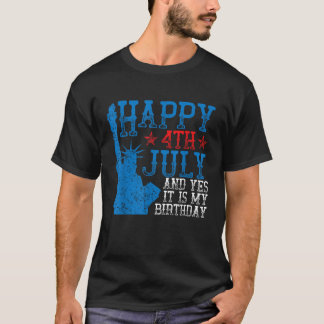 Camiseta 4 De Julio Para Hombres Mujeres Bandera Estadounid