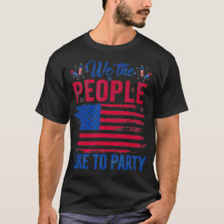 Camiseta 4 De Julio Para Hombres Mujeres Fiestas Patriótica