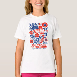 Camiseta 4 de julio Patriótico 250 Aniversario 250 Años