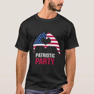 Camiseta 4 De Julio Patriótico Pir América Estados Unidos B