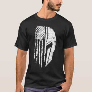 Camiseta 4 de julio: Patriotismo estorbado spa de bandera e