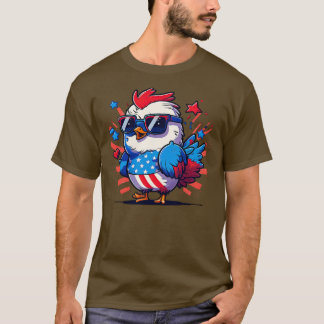 Camiseta 4 de julio Pollo