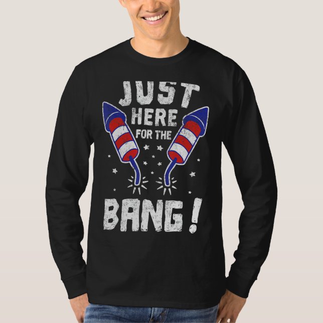 Camiseta 4 De Julio Por El Bang Para Hombres Y Mujeres (Anverso)