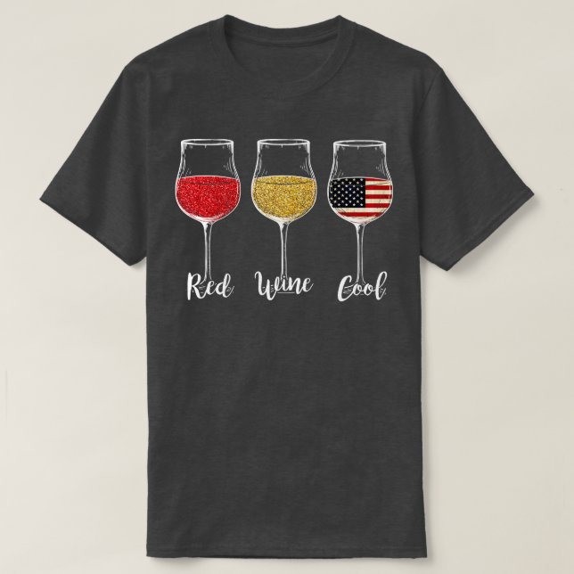 Camiseta 4 de julio Red Wine Guay (Diseño del anverso)