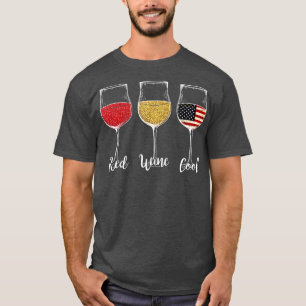Camiseta 4 de julio Red Wine Guay