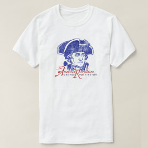 Camiseta 4 de julio revolución americana de George