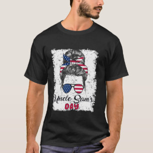 Camiseta 4 de julio Tío Sam s Day Estados Unidos Patriota B