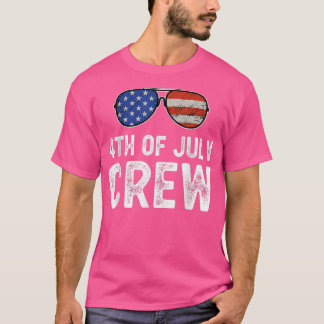 Camiseta 4 De Julio Tripulación Coincidiendo Con Ropa Famil