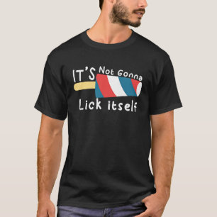Camiseta 4 de julio USA No se va a lamer a sí mismo Popsicl