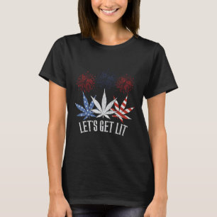 Camiseta 4 de julio Vamos a conseguir la bandera estadounid