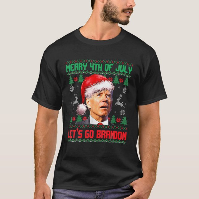 Camiseta 4 de julio Vamos Branson Brandon Ugly Sw (Anverso)