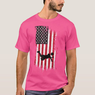 Camiseta 4 De Julio Voleibol Bandera Americana Voleibol