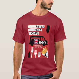 Camiseta 4 de junio — Día del pescado y patatas fritas