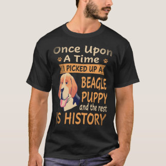 Camiseta 4 Érase Una Vez - Cachorro Beagle Beagle