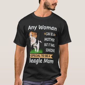 Camiseta 4 Especiales Para Ser Una Mamá Beagle Beagle