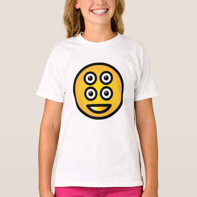 CAMISETA 4 EYES ICON BY MASANSER PIXELAT (Anverso)