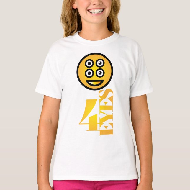 CAMISETA 4 EYES ICON BY MASANSER PIXELAT (Anverso)