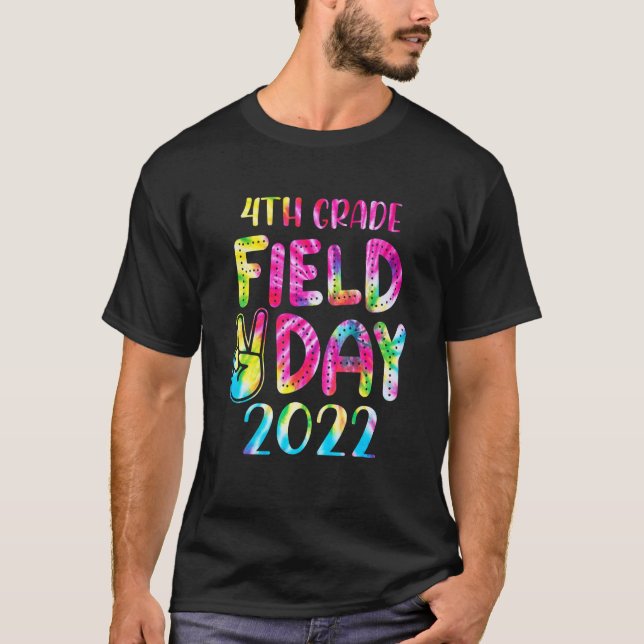Camiseta 4° Grado Día de Campo 2022 Que comiencen las clase (Anverso)