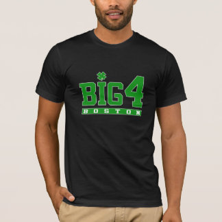 Camiseta 4 grandes Boston 2 echada a un lado