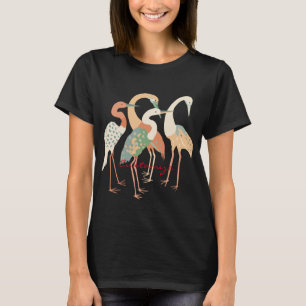 Camiseta 4 Grúas japonesas Thunder_Cove