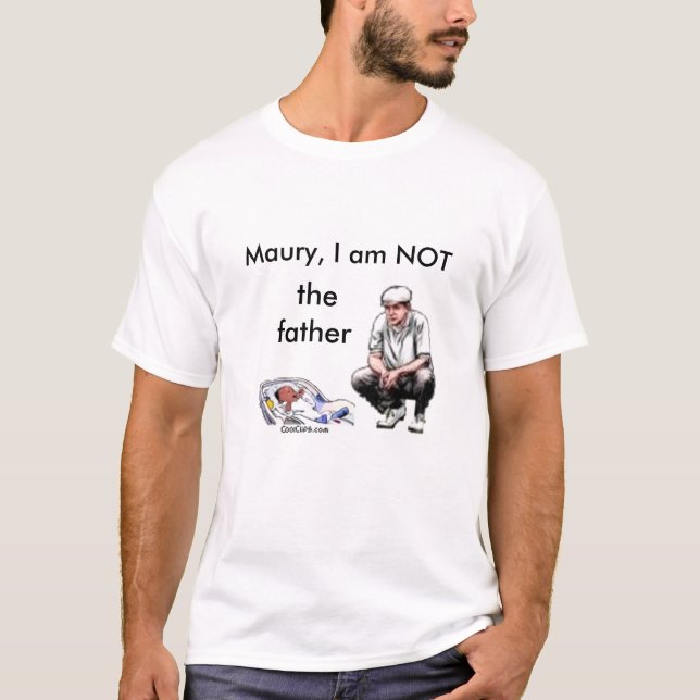 Camiseta 4, individuo 6, Maury del golf, no soy, padre (Anverso)