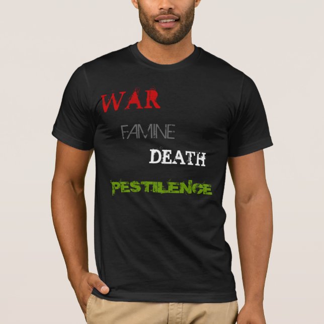 Camiseta 4 jinetes (Anverso)