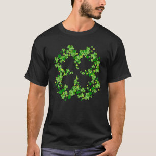 Camiseta 4 Leaf Clover, Feliz Día de San Patricio