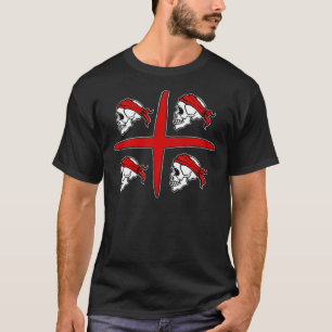 Camiseta 4 MORI CAGLIARI SARDEGNA LOGO 4 TESCHI Classic T-S