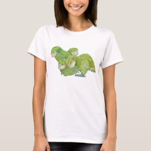 Camiseta 4 novatos del kakapo