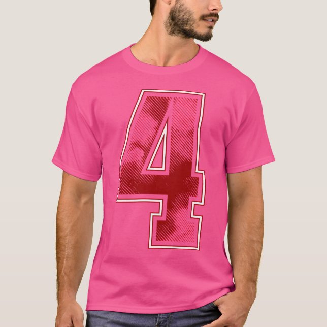 Camiseta 4 Número especial (Anverso)