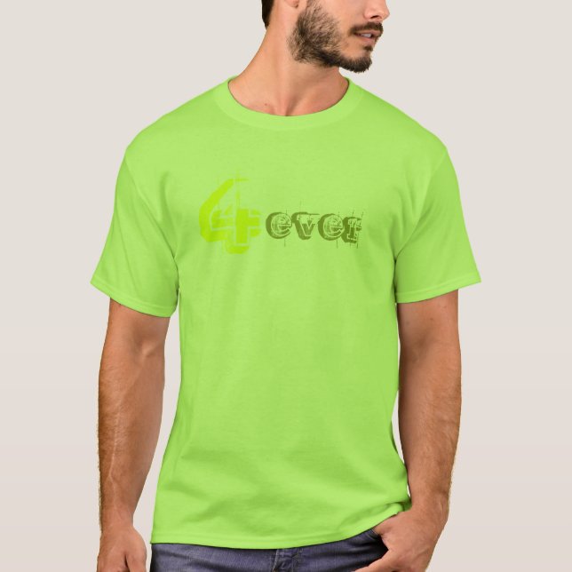 Camiseta 4 nunca (Anverso)