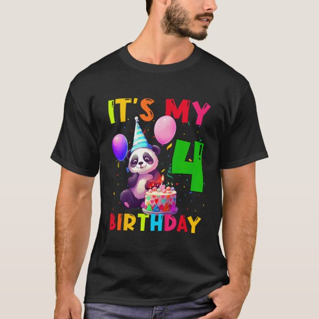 Camiseta 4 Panda 4ª Panda (Anverso)