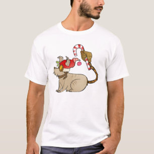 Camiseta 4 pequeños monstruos - logotipo del día de fiest