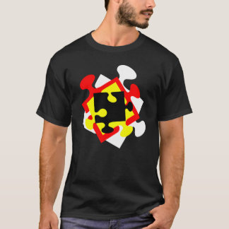 Camiseta 4 Piezas de jigsaw