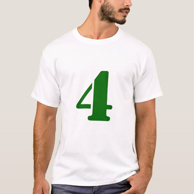 Camiseta 4 recordados nunca (Anverso)