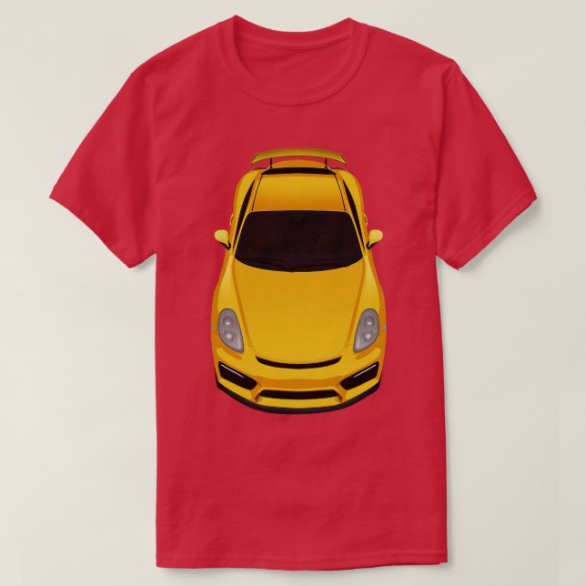 Camiseta 4 tonos amarillos (Diseño del anverso)