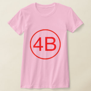 Camiseta 4B