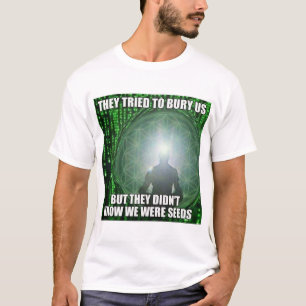 Camiseta 4biddenknowledge que intentaron enterrarnos