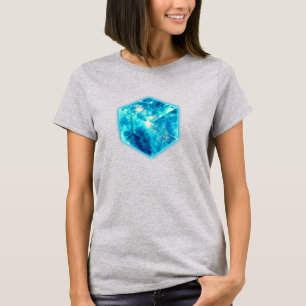 Camiseta 4D Hypercube, Hyperwürfel, Tesserakt,