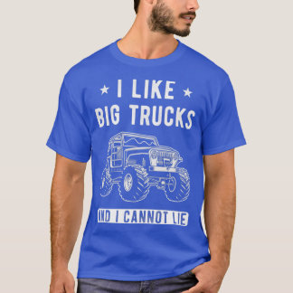 Camiseta 4El coche de ruedas fuera de la carretera es diver