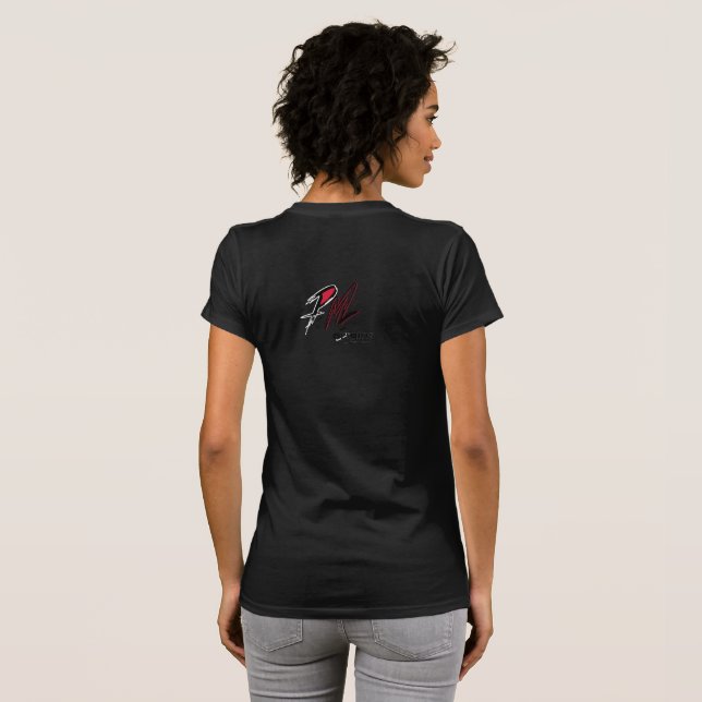 Camiseta #4Ever Thumbprint Bella Shirt - Trini (Reverso completo)