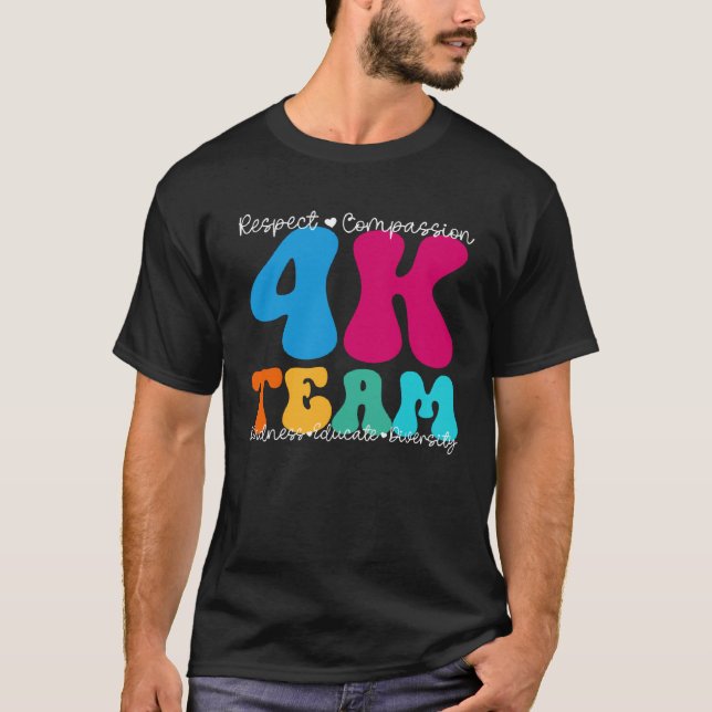 Camiseta 4K Team Appreciation Week Back to School (Anverso)