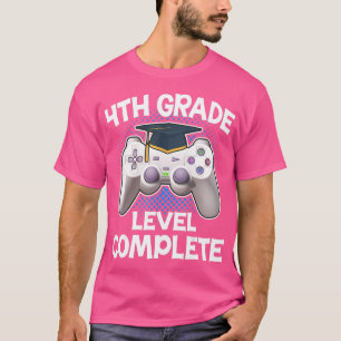 Camiseta 4th Grade Level Complete Class Of 2022 Graduation 
