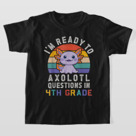 Camiseta 4th Grade Ready – Cute Back to School Character