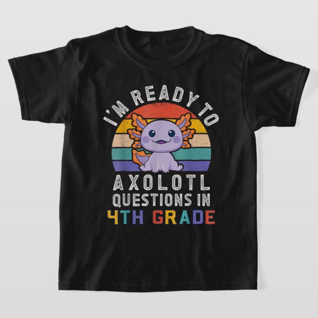 Camiseta 4th Grade Ready – Cute Back to School Character  (Distribución)